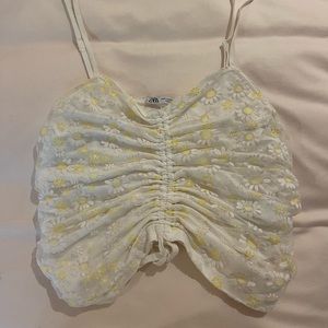 Zara daisy top! Worn once